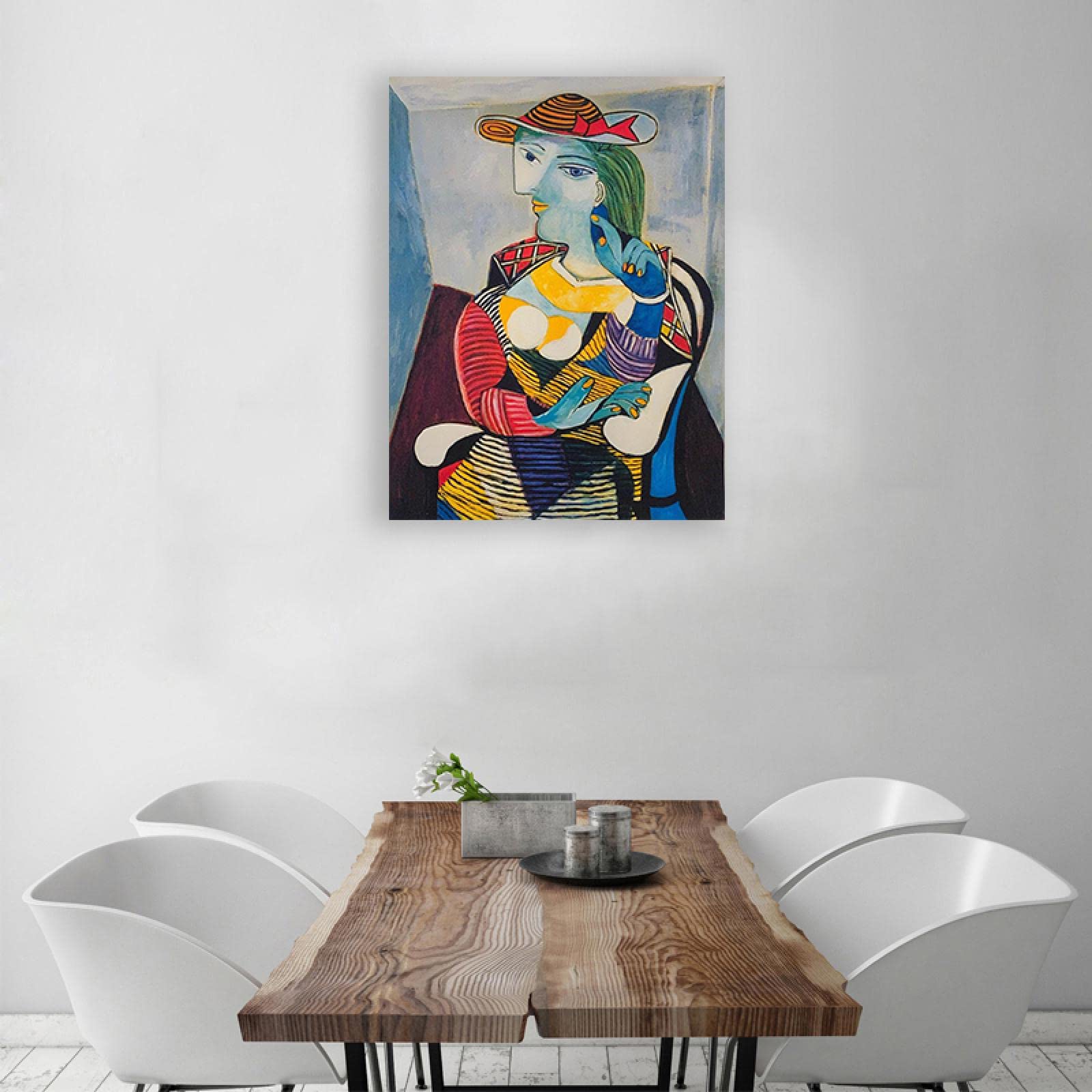 パブロ・ピカソ、マリー・テレ―ズとマヤ、希少限定画集より、新品額装付 kaiga_pp029